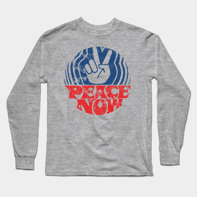 peace now Long Sleeve T-Shirt by retrorockit